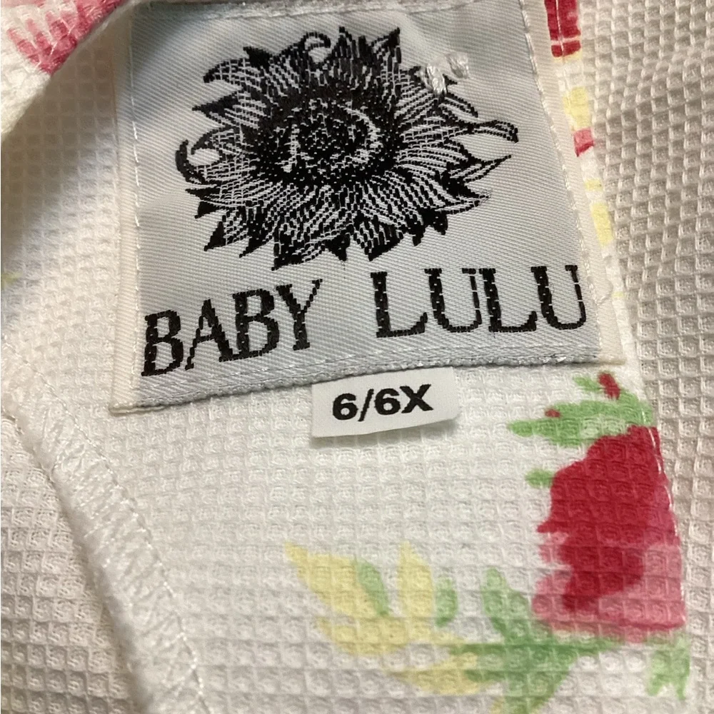 💥PRICE DROP💥 Baby Lulu Floral Dress - Picture 3 of 4